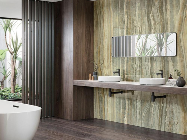 Керамогранит Xlight Premium Onice Green Silk(6 мм) (C229803151) 120x250 от XLight (Испания)