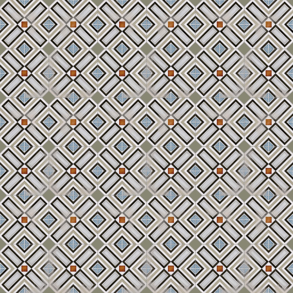 Декор Octogono Ritter Multicolor 20x20 от Vives Ceramica (Испания)