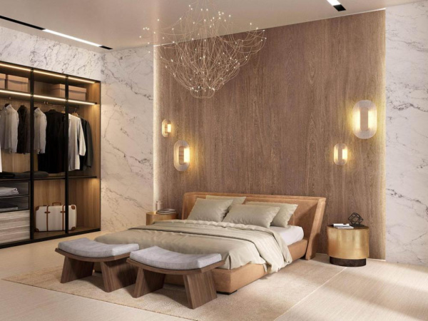 Керамогранит Surface Laboratory/Кредо коричневый темный обр(SG076100R6) 119.5x320x0.6 от Kerama Marazzi (Россия)