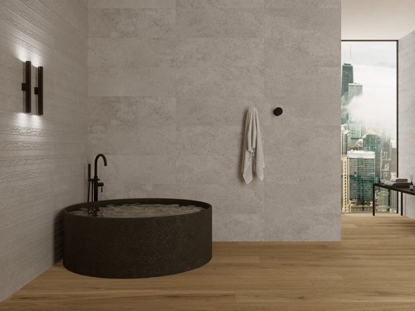 Настенная плитка MUSEUM CHICAGO Mocha SP/R (31968) 50x150x0.75 от Museum (Испания)