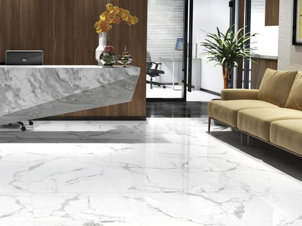 Керамогранит Marmo Nero Marquina Black Panther 60x120x0.9 от Art&Natura Ceramic (Индия)