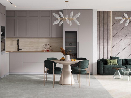 Керамогранит Somer Stone Grey Лаппатированный 80x80 от Laparet