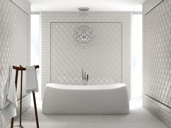 Настенная плитка RENAISSANCE ARABESCO BISELADO BAMBOO (ADST8002) 15x15 от ADEX (Испания)