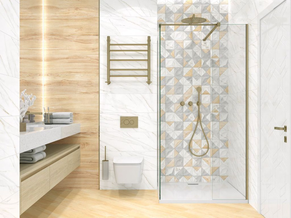 Настенная плитка Canyon Carrara (WT15CAC00R) 24.6x74x10 от Delacora (Россия)