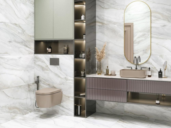 Керамогранит Limestone полированный (6060LMS01P) 60x60 от LCM (Индия)