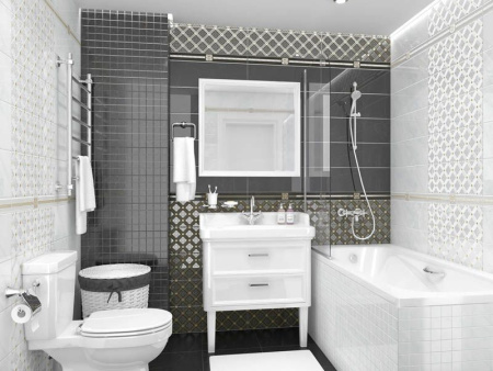 Настенная плитка Royal кофейный мозаика 60057 20x60 от Laparet