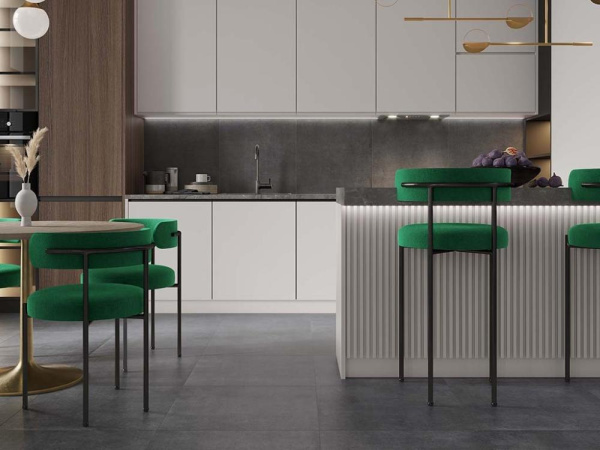 Керамогранит Creed Graphite тёмно-серый матовый 60x60 от Laparet