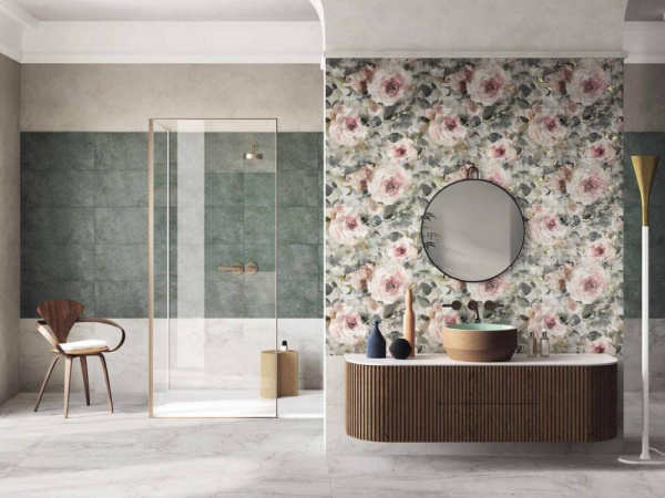 Керамогранит ORANGERIE BOBOLI DECO' NATURALE RETTIFICATO (128754) 60x60 от Naxos Ceramica (Италия)