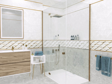 Декор Sens Gold (DW9SES09) 25x50x9 от AltaCera (Россия)
