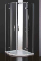 Душевой уголок Cezares Bergamo 100х100 BERGAMO-W-R-2-100-ARCO-C-Cr-IV