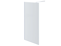 Душевая перегородка Aquatek 110 см. профиль хром, стекло прозрачное