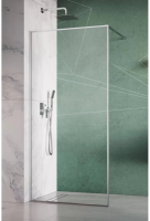 Душевая перегородка Radaway Modo F 90 см. профиль хром, стекло прозрачное