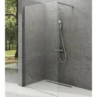Душевая перегородка Ravak Walk-In Wall-100 профиль хром, стекло прозрачное