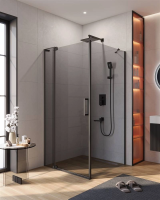 Душевой уголок Cezares Slider 90х100 SLIDER-AH-1-100-90/100-GRIGIO-NERO