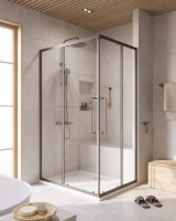 Душевой уголок Cezares Relax 304 120х90 RELAX-304-AH-2-120/90-C-GM