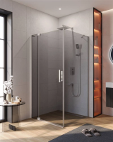 Душевой уголок Cezares Slider 90х100 SLIDER-AH-1-100-90/100-GRIGIO-Cr