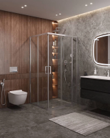 ДУШЕВЫЕ КАБИНЫ И ОГРАЖДЕНИЯ CEZARES MOLVENO-AH-21-90+20-C-Cr-IV Душевой уголок