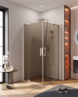 Душевой уголок Cezares Slider 90х100 SLIDER-AH-2-90/100-100/110-BR-Cr