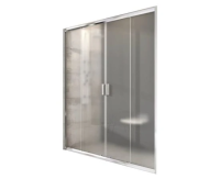 Душевая дверь в нишу Ravak Blix BLDP4-140 профиль хром, стекло прозрачное