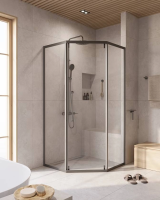 Душевой уголок Cezares Relax 304 100х100 RELAX-304-P-1-100-C-GM