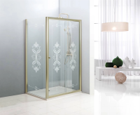 ДУШЕВЫЕ КАБИНЫ И ОГРАЖДЕНИЯ CEZARES GIUBILEO-AH-1-120/90-SCORREVOLE-CP-G Душевой уголок