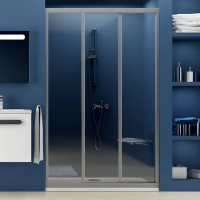 Душевая дверь в нишу Ravak Supernova ASDP3-100 профиль белый, стекло пеаpл