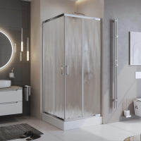 Душевой уголок BelBagno Uno-195 90x90 UNO-195-A-2-90-CH-CR