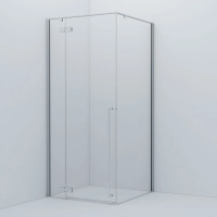 Душевая перегородка Iddis Slide 90 см. профиль хром, стекло прозрачное