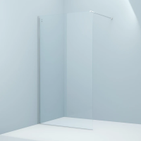 Душевая перегородка Iddis Slide 110 см. профиль хром, стекло прозрачное