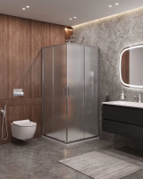 ДУШЕВЫЕ КАБИНЫ И ОГРАЖДЕНИЯ CEZARES MOLVENO-A-2-90-P-Cr Душевой уголок