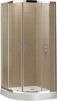 ДУШЕВЫЕ КАБИНЫ И ОГРАЖДЕНИЯ CEZARES ECO-O-R-2-90-C-Cr Душевой уголок