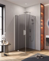 Душевой уголок Cezares Slider 80х90 SLIDER-AH-1-90-80/90-GRIGIO-Cr