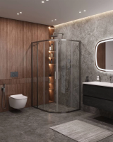 Душевой уголок Cezares Molveno 120х90 MOLVENO-RH-2-120/90-C-GM-IV