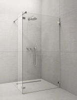 Душевая перегородка Radaway Euphoria II/Euphoria III 140 см. профиль хром, стекло прозрачное