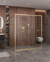 ДУШЕВЫЕ КАБИНЫ И ОГРАЖДЕНИЯ CEZARES MOLVENO-AH-2/2-170/90-C-BORO-IV Душевой уголок