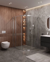 Душевой уголок Cezares Molveno 130х120 MOLVENO-RH-11-130/120-C-Cr-IV