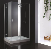 Душевой уголок Cezares Bergamo 120х100 BERGAMO-W-AH-2-120/100-C-Cr-R