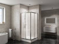 Душевой уголок BelBagno Due 80x80 DUE-A-2-80-C-Cr