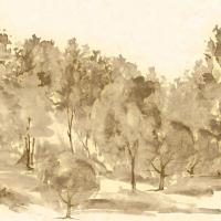 77562 Панно Zambaiti (Savana) (1*1) 5,10х3,00 винил на флизелине