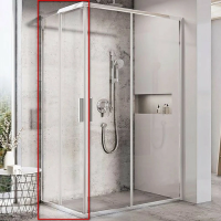 Душевая дверь Ravak Blix Slim BLSRV2K-80 X1XM40C00Z1 + транспарент