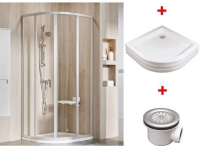 Душевой уголок Ravak Supernova 90x90 с поддоном и сифоном 70508038