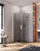 Душевой уголок Cezares Slider 80х80 SLIDER-AH-1-80-80/90-GRIGIO-Cr