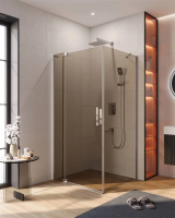 Душевой уголок Cezares Slider 100х90 SLIDER-AH-1-90-100/110-BR-Cr