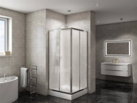 Душевой уголок BelBagno Due 90x90 DUE-A-2-90-P-Cr