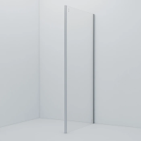 Душевая перегородка Iddis Zodiac 100 см. профиль хром, стекло прозрачное