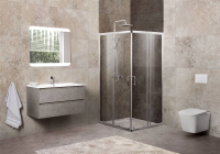 Душевой уголок BelBagno Unique 75x75 UNIQUE-A-2-75/90-C-Cr