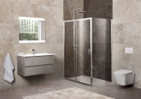 Душевой уголок BelBagno Unique 100x80 UNIQUE-AH-1-100/115-80-C-Cr