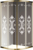 Душевой уголок Cezares Giubileo 90x90 GIUBILEO-R-2-90-SCORREVOLE-CP-G