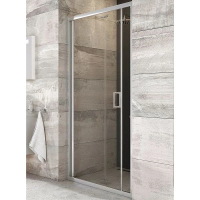 Душевая дверь в нишу Ravak Blix BLDZ2-90 профиль хром, стекло прозрачное