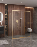 ДУШЕВЫЕ КАБИНЫ И ОГРАЖДЕНИЯ CEZARES MOLVENO-AH-12-160/90-C-BORO-IV Душевой уголок